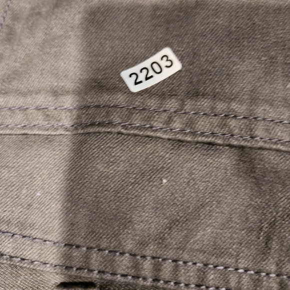 LEVI'S 505 men's gray Straight legs pants size 40 x 32 NWT - Picture 11 of 12